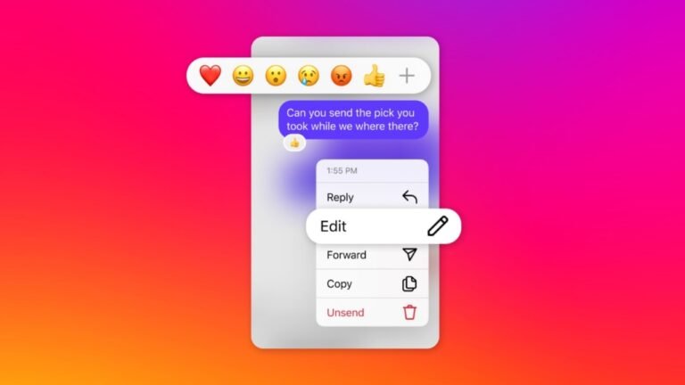 Change Double Tap Reaction on Instagram DMs