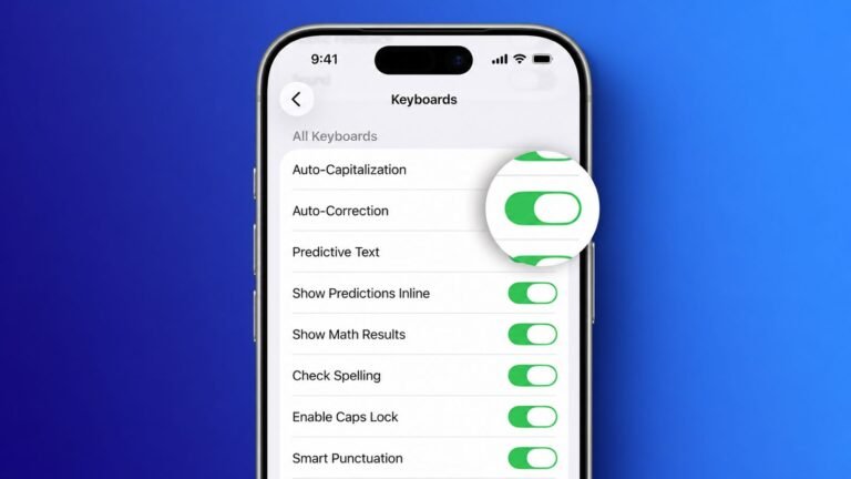 turn off predictive text on iPhone